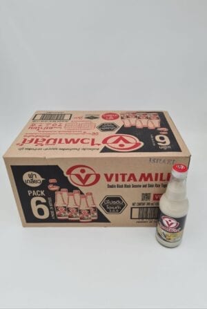 מארז ויטמילק 24 יח' (4X6) בטעם שומשום שחור